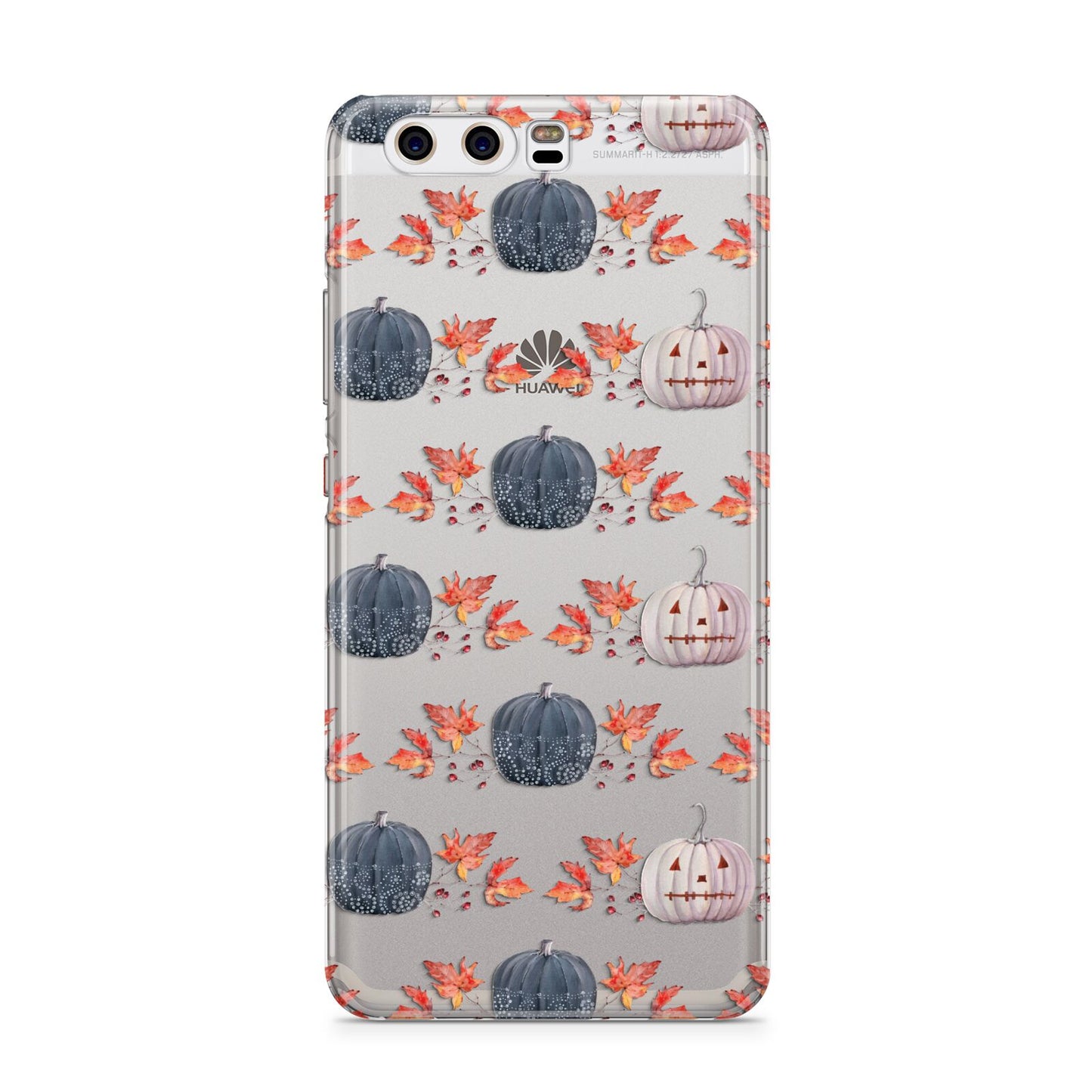 Pumpkin Autumn Leaves Huawei P10 Phone Case