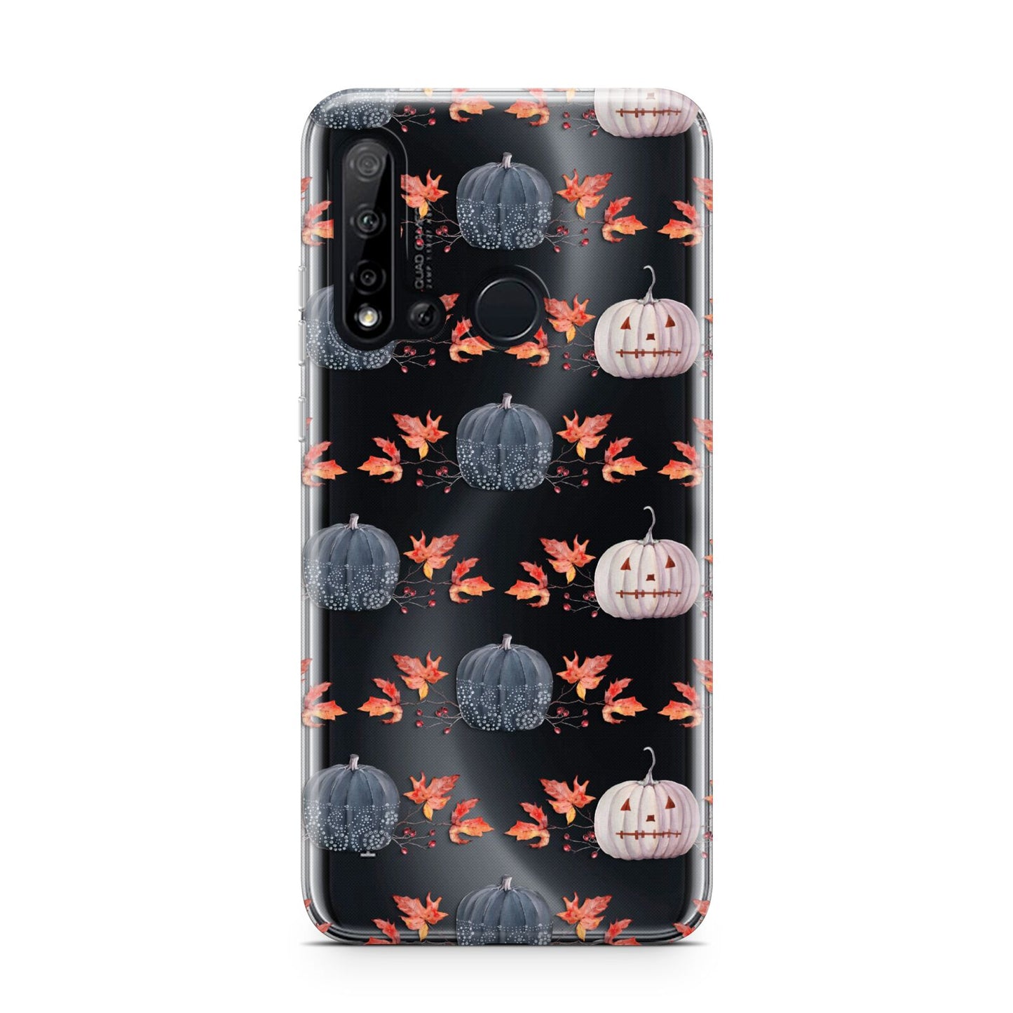 Pumpkin Autumn Leaves Huawei P20 Lite 5G Phone Case