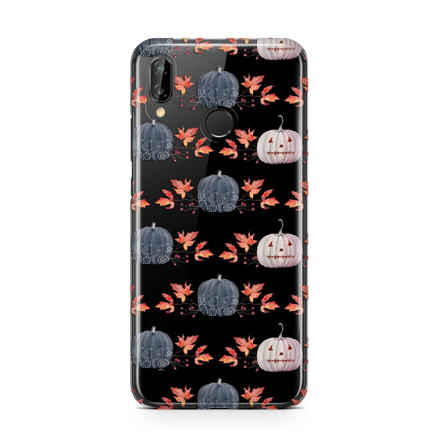 Pumpkin Autumn Leaves Huawei P20 Lite Phone Case