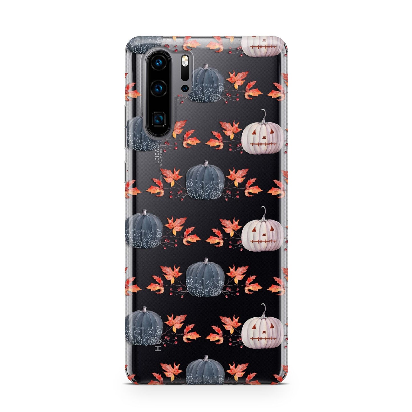 Pumpkin Autumn Leaves Huawei P30 Pro Phone Case