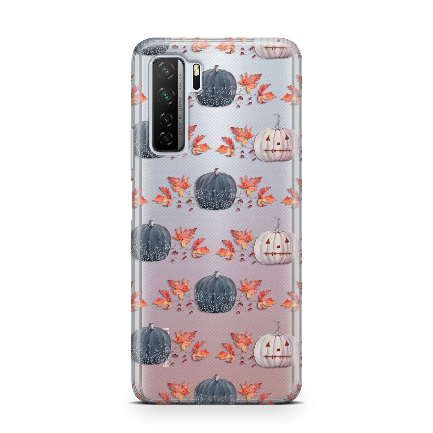 Pumpkin Autumn Leaves Huawei P40 Lite 5G Phone Case