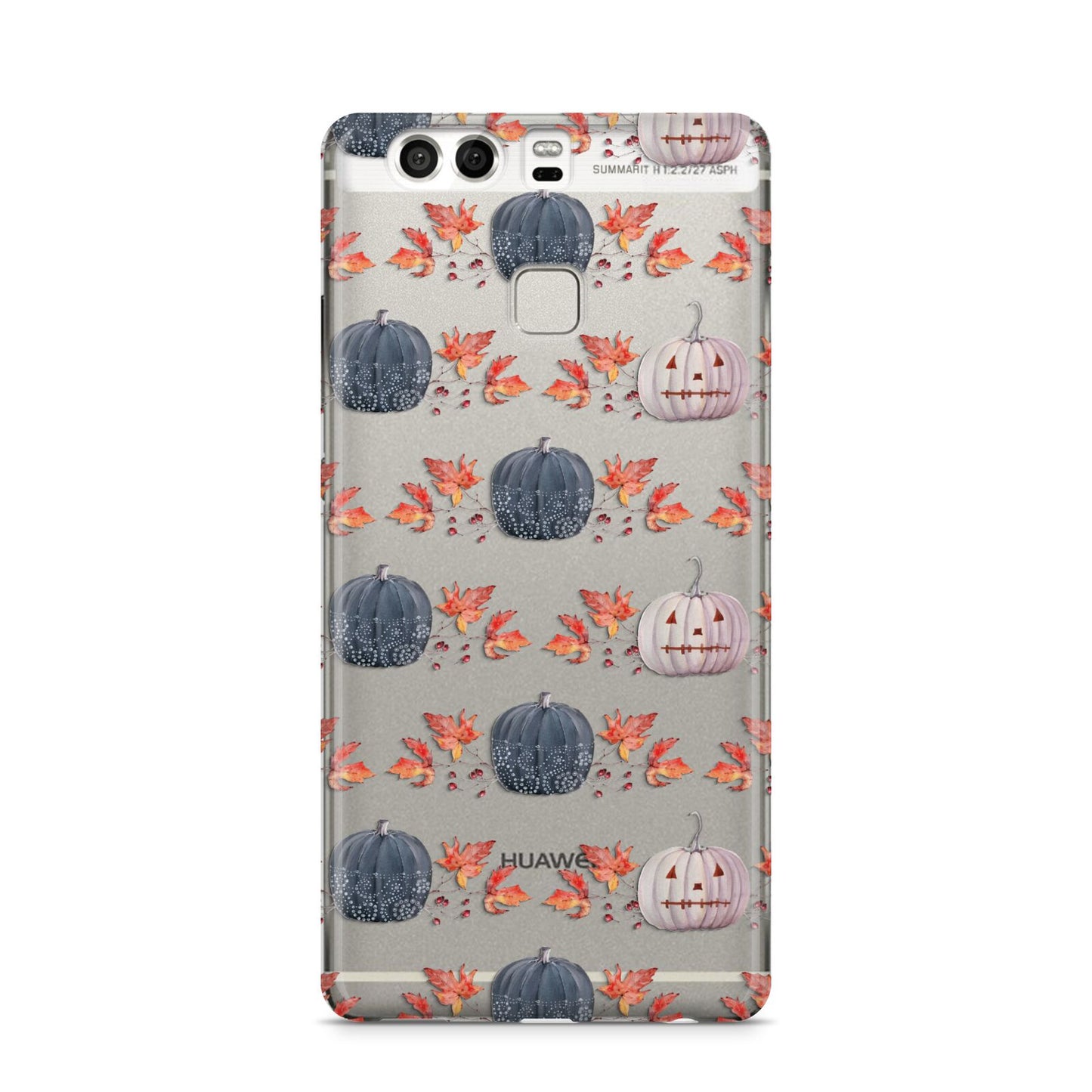 Pumpkin Autumn Leaves Huawei P9 Case