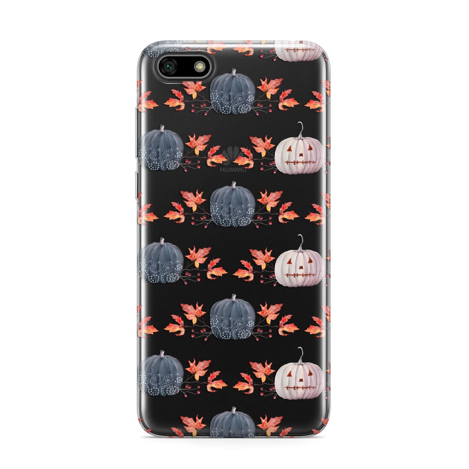 Pumpkin Autumn Leaves Huawei Y5 Prime 2018 Phone Case