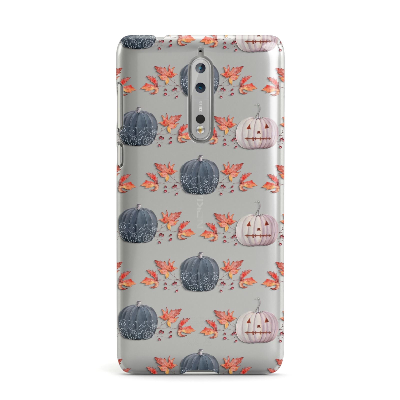 Pumpkin Autumn Leaves Nokia Case