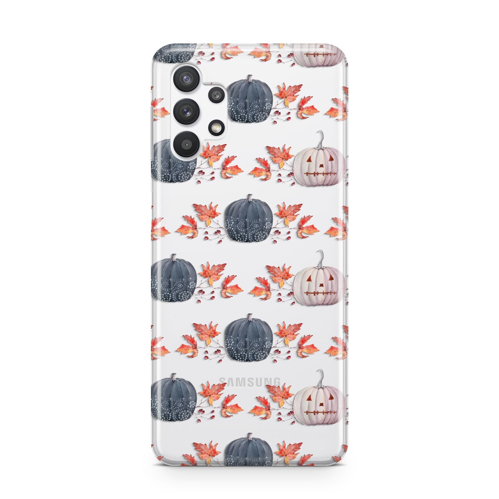 Pumpkin Autumn Leaves Samsung A32 5G Case