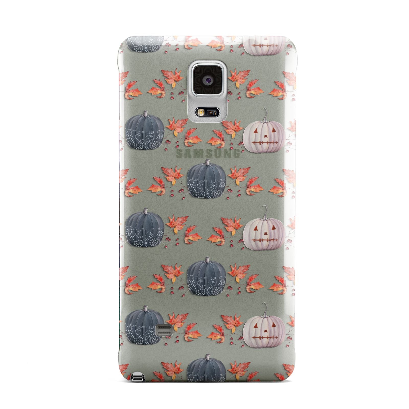 Pumpkin Autumn Leaves Samsung Galaxy Note 4 Case