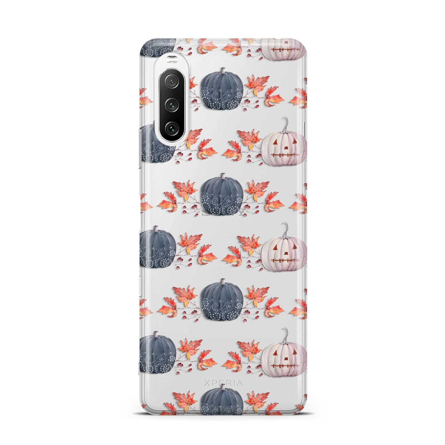 Pumpkin Autumn Leaves Sony Xperia 10 III Case