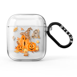 Pumpkin Graveyard AirPods Case