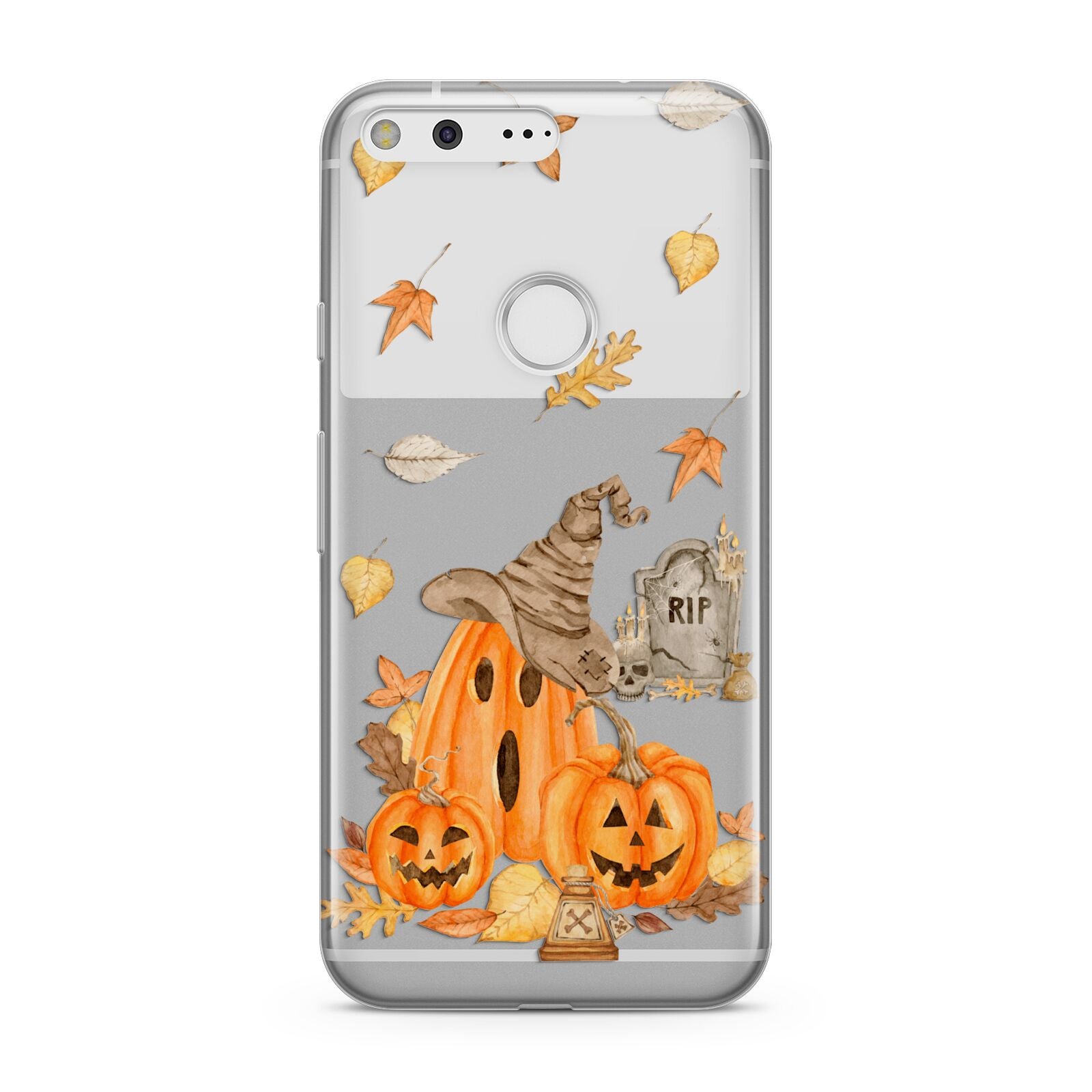 Pumpkin Graveyard Google Pixel Case