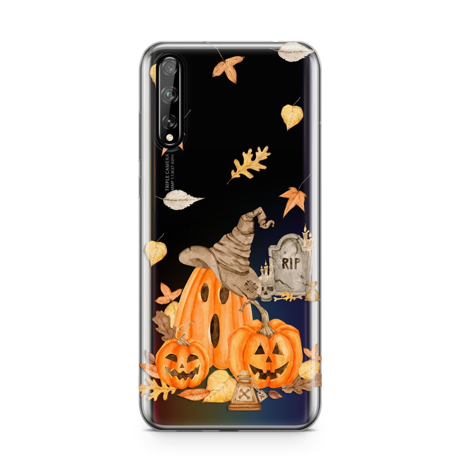 Pumpkin Graveyard Huawei Enjoy 10s Phone Case