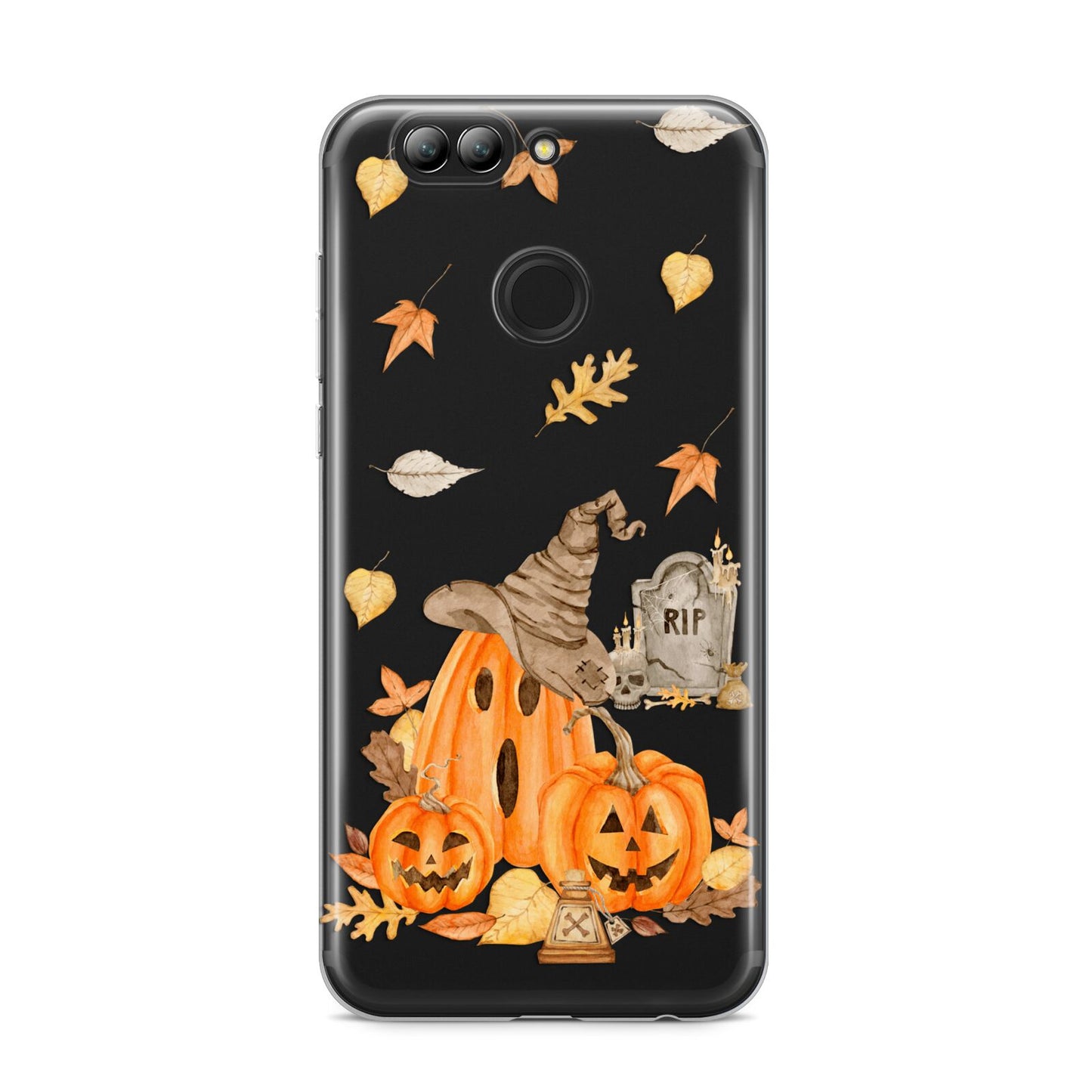 Pumpkin Graveyard Huawei Nova 2s Phone Case