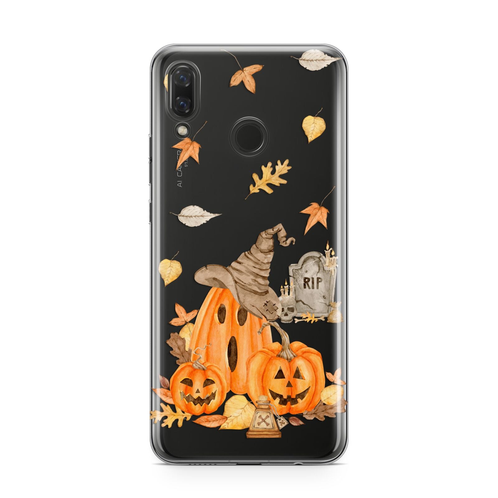 Pumpkin Graveyard Huawei Nova 3 Phone Case