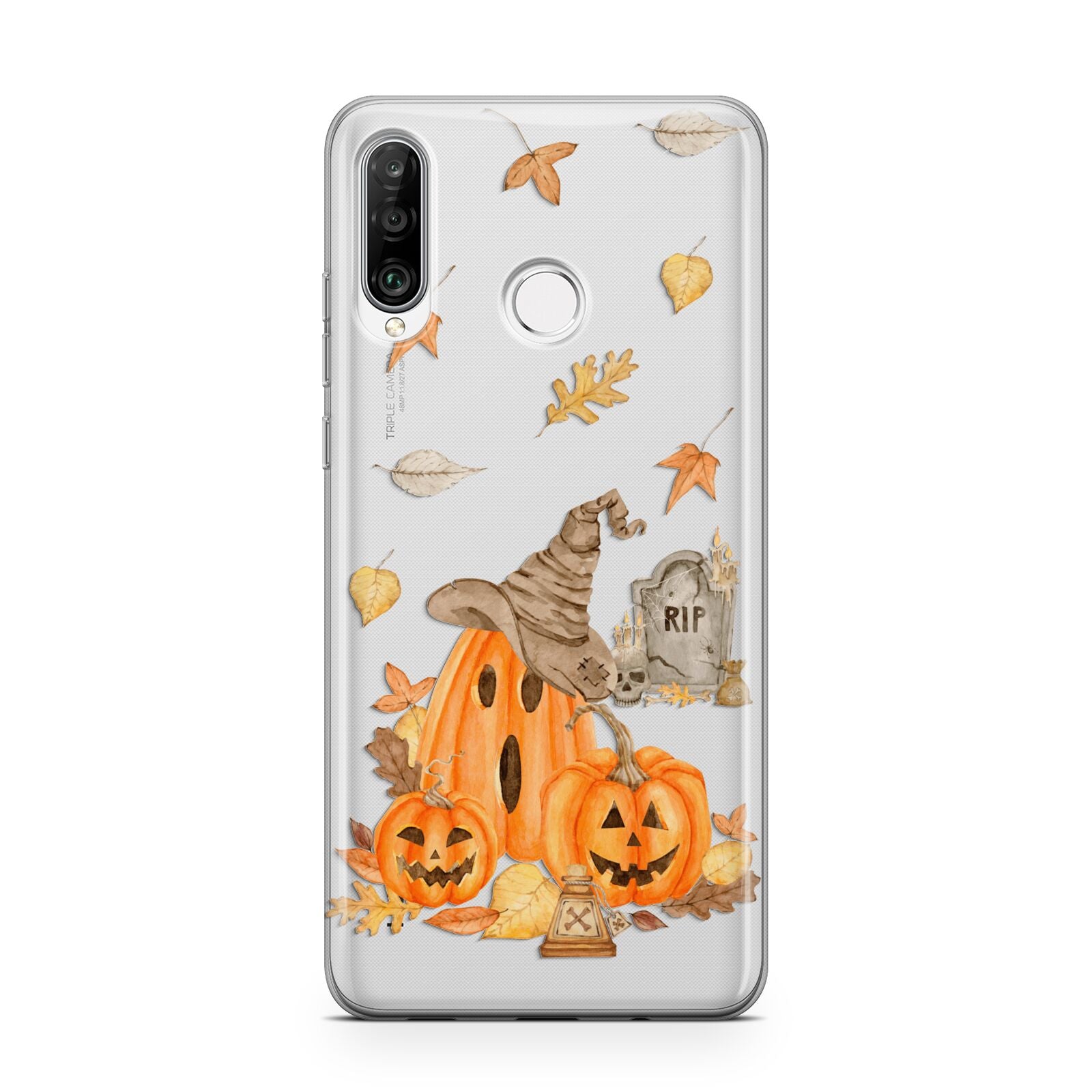 Pumpkin Graveyard Huawei P30 Lite Phone Case