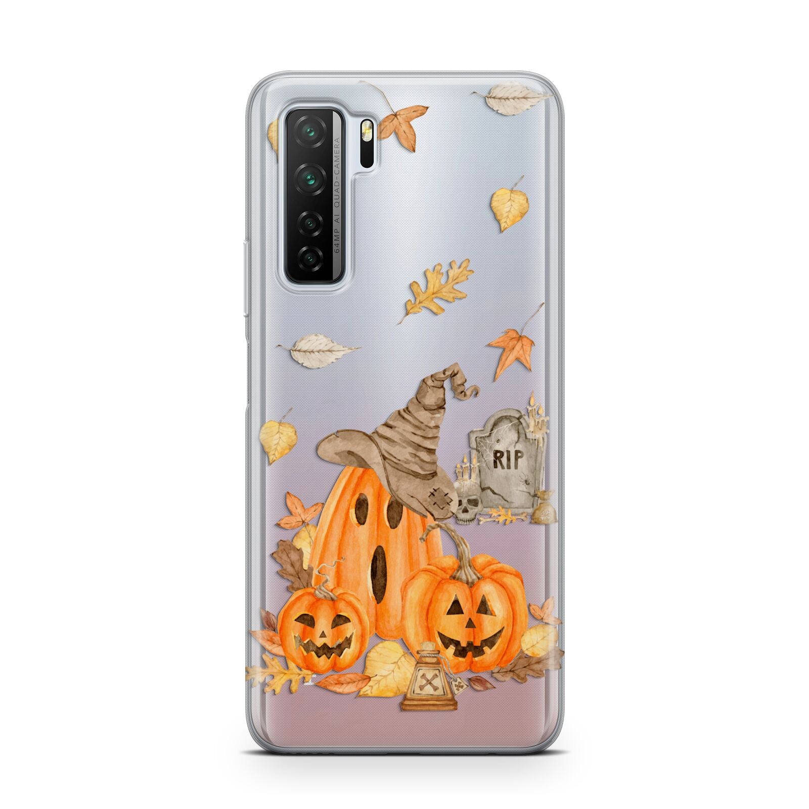 Pumpkin Graveyard Huawei P40 Lite 5G Phone Case