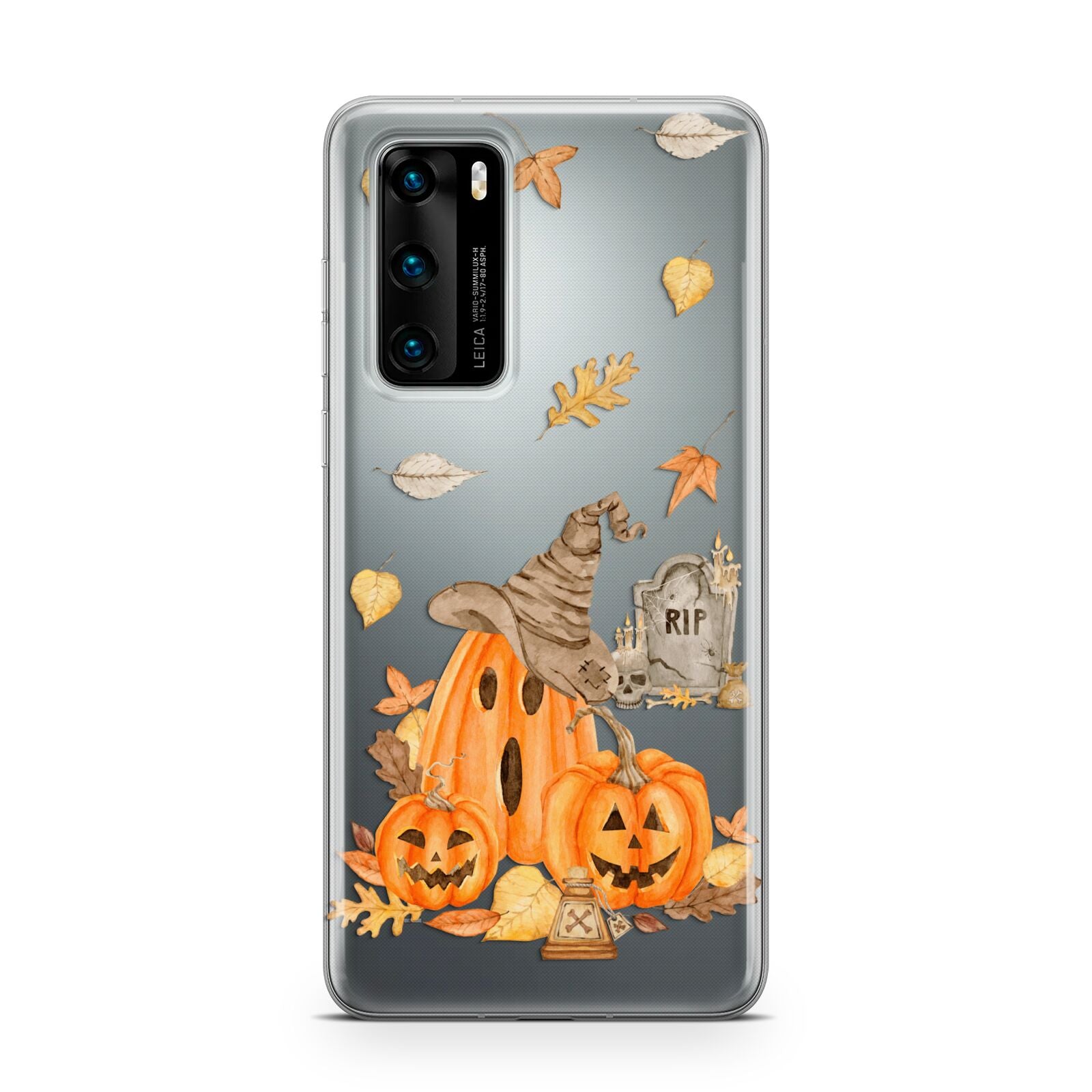 Pumpkin Graveyard Huawei P40 Phone Case