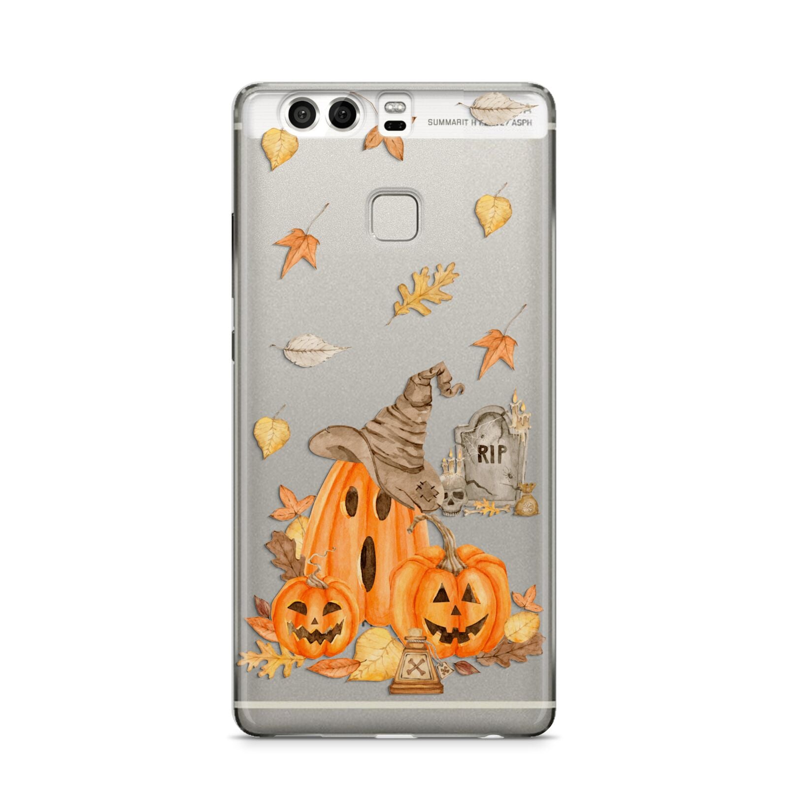 Pumpkin Graveyard Huawei P9 Case