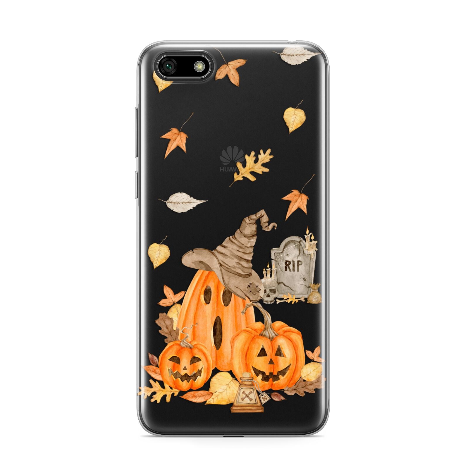 Pumpkin Graveyard Huawei Y5 Prime 2018 Phone Case