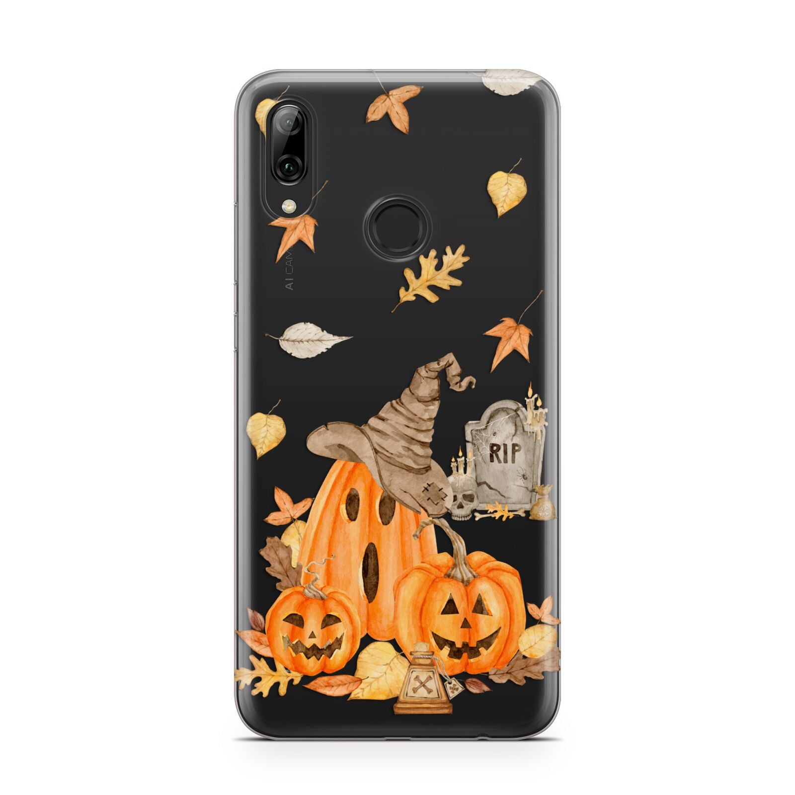 Pumpkin Graveyard Huawei Y7 2019