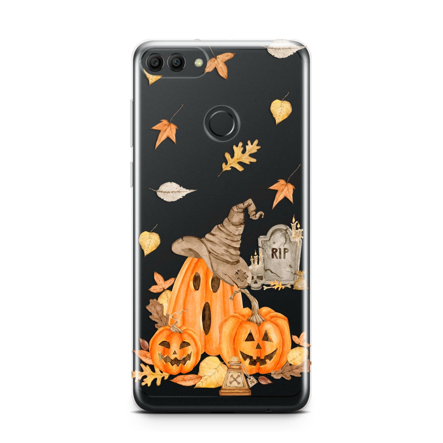 Pumpkin Graveyard Huawei Y9 2018