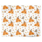 Pumpkin Graveyard Personalised Wrapping Paper Alternative