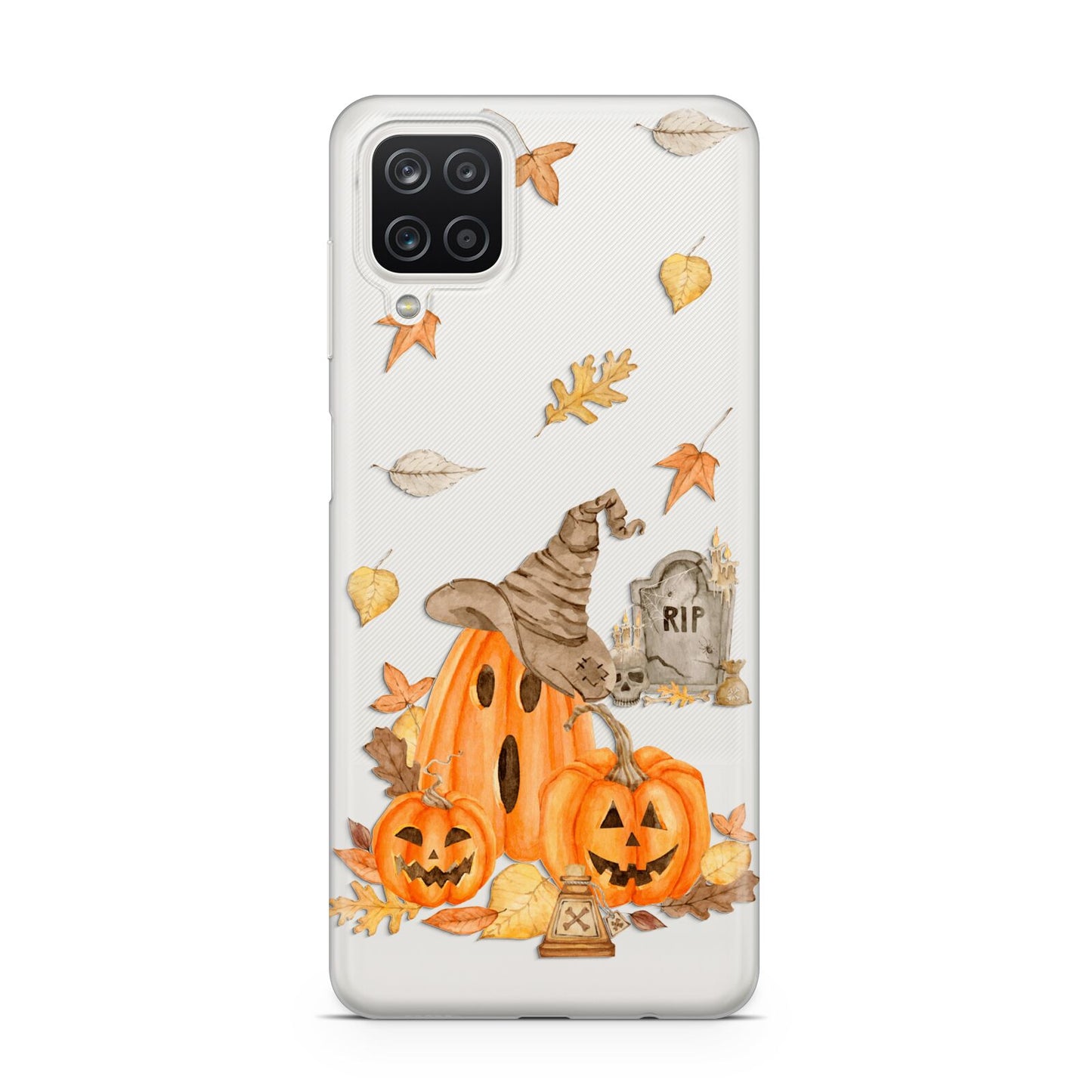 Pumpkin Graveyard Samsung A12 Case