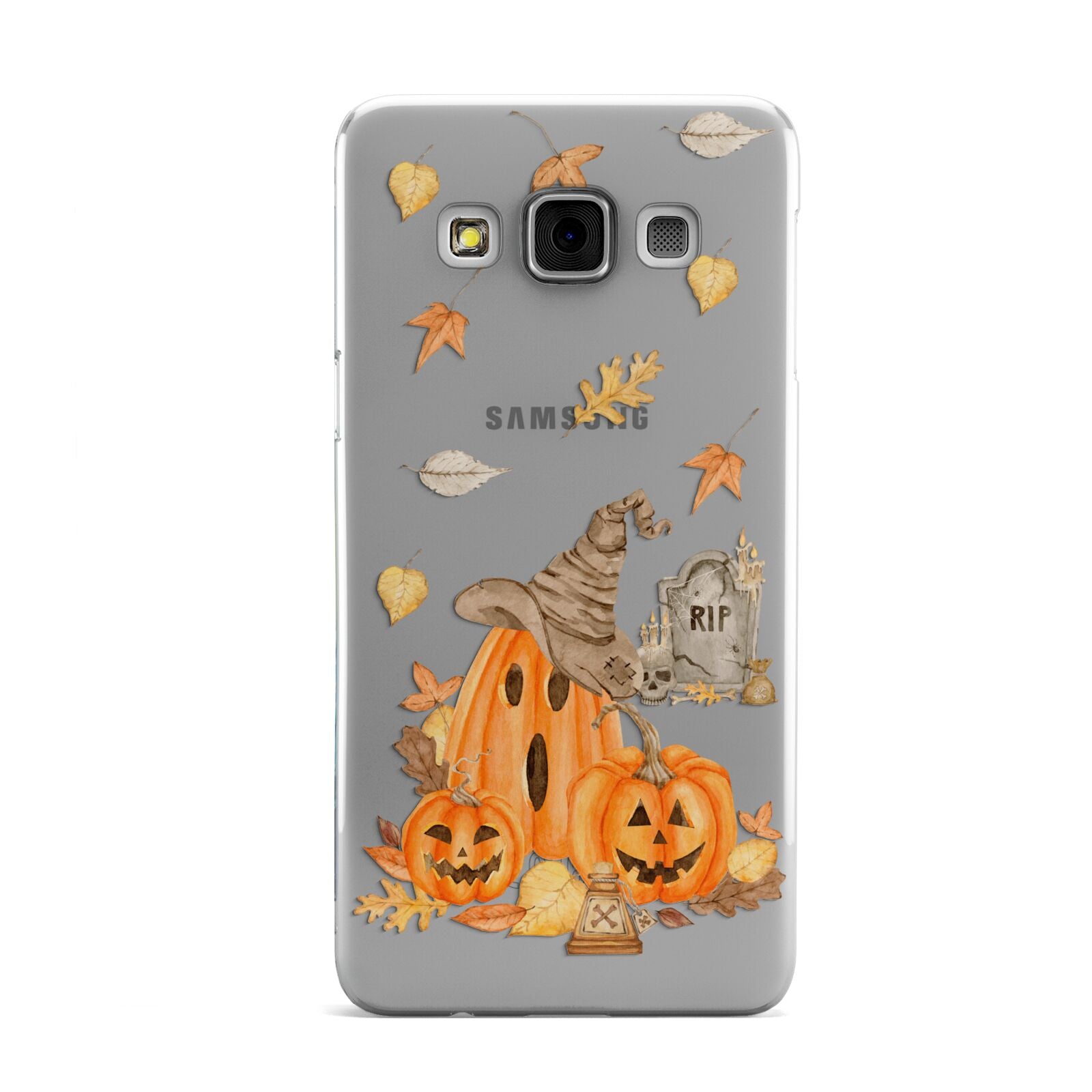 Pumpkin Graveyard Samsung Galaxy A3 Case