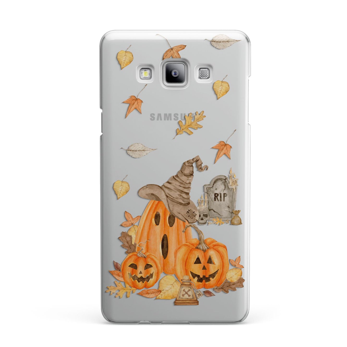 Pumpkin Graveyard Samsung Galaxy A7 2015 Case