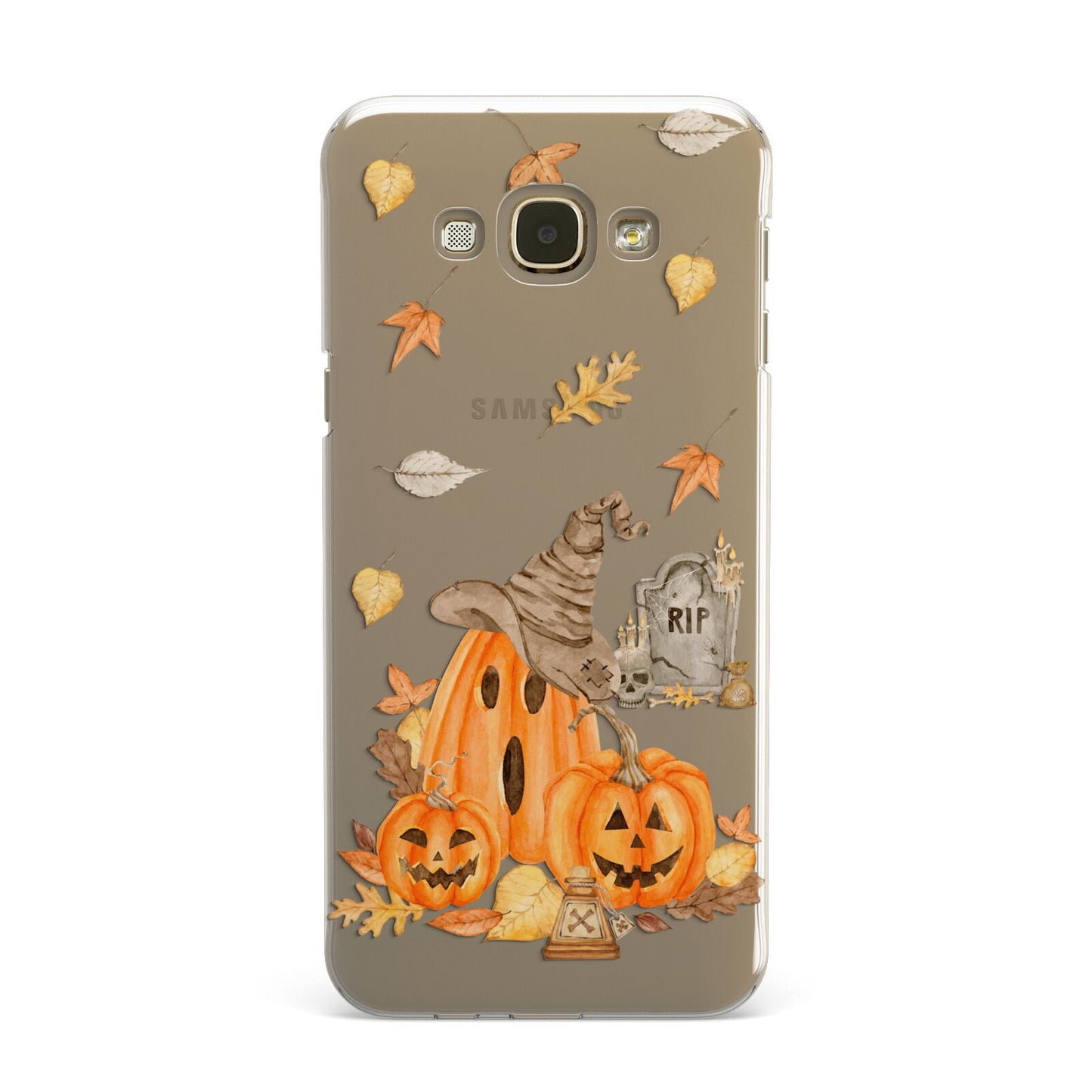 Pumpkin Graveyard Samsung Galaxy A8 Case