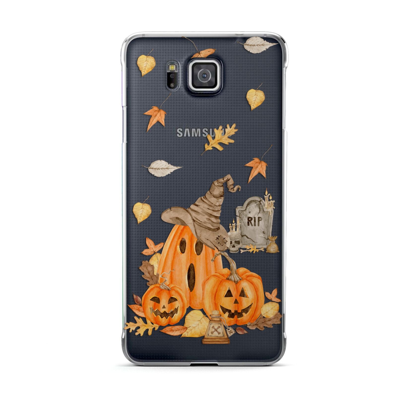 Pumpkin Graveyard Samsung Galaxy Alpha Case