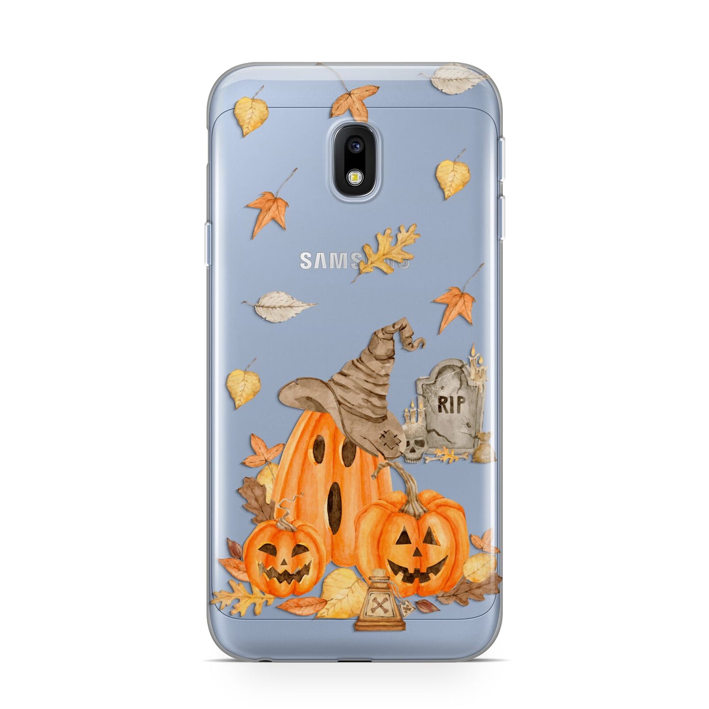 Pumpkin Graveyard Samsung Galaxy J3 2017 Case