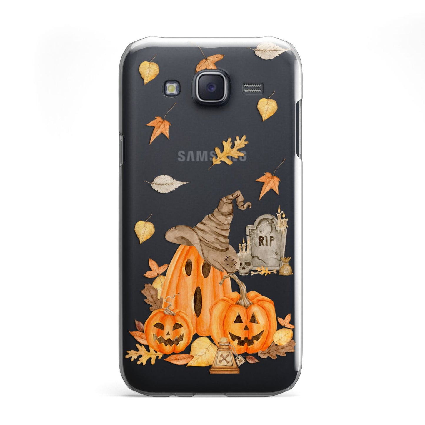 Pumpkin Graveyard Samsung Galaxy J5 Case