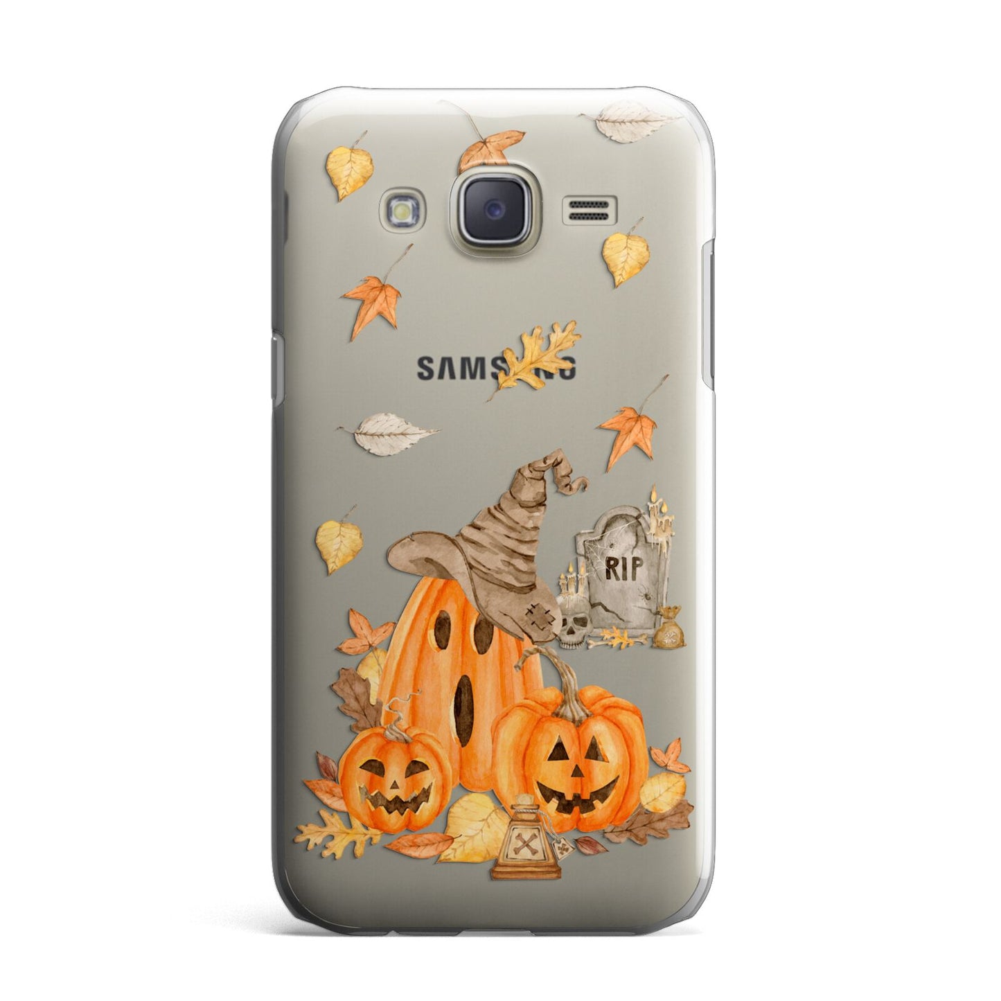 Pumpkin Graveyard Samsung Galaxy J7 Case