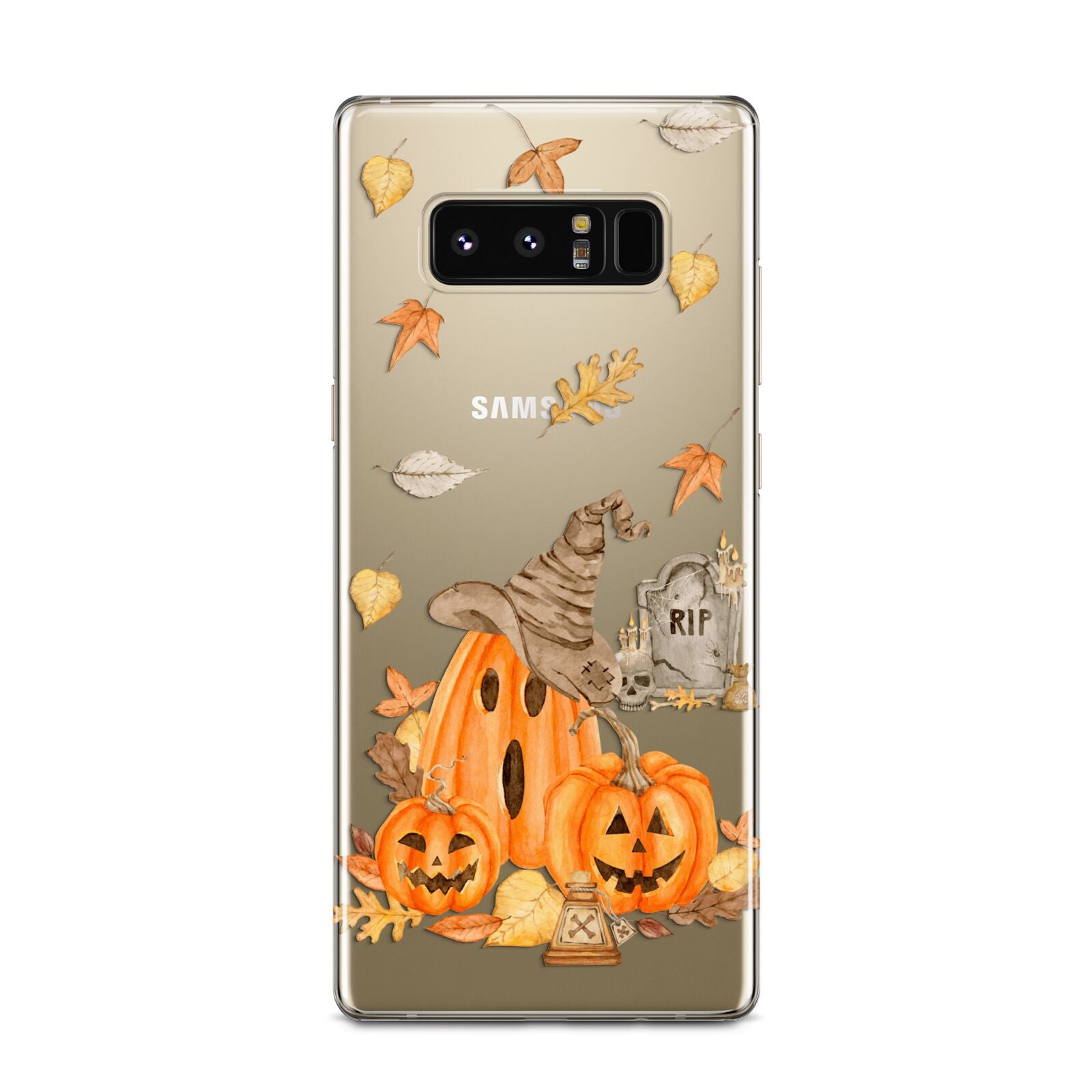 Pumpkin Graveyard Samsung Galaxy Note 8 Case