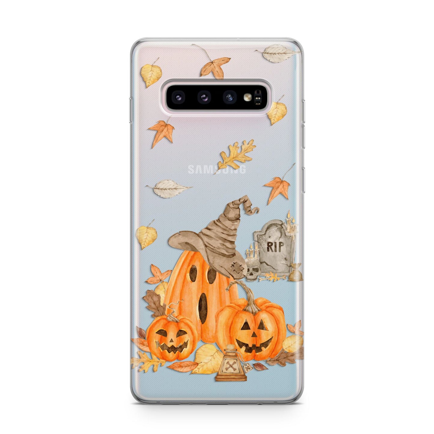 Pumpkin Graveyard Samsung Galaxy S10 Plus Case