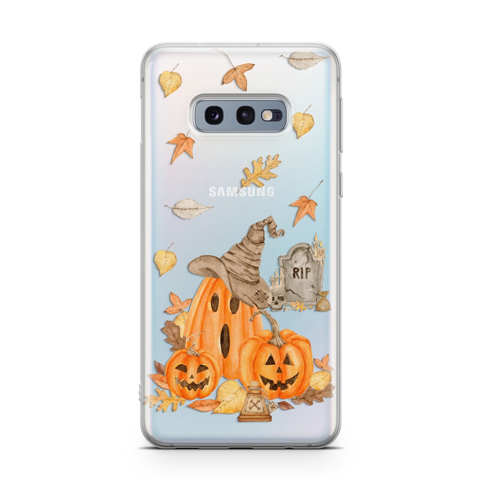 Pumpkin Graveyard Samsung Galaxy S10E Case