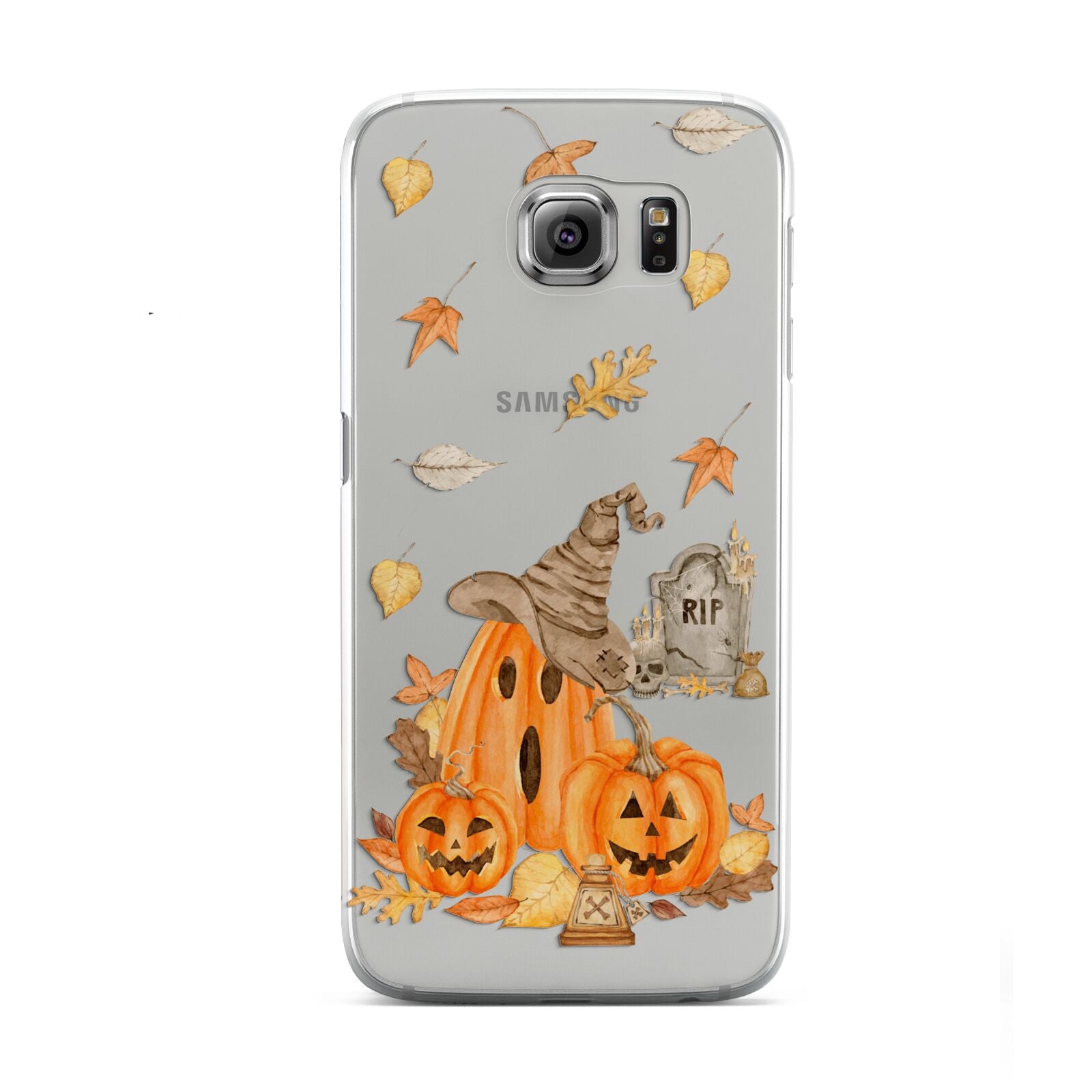 Pumpkin Graveyard Samsung Galaxy S6 Case