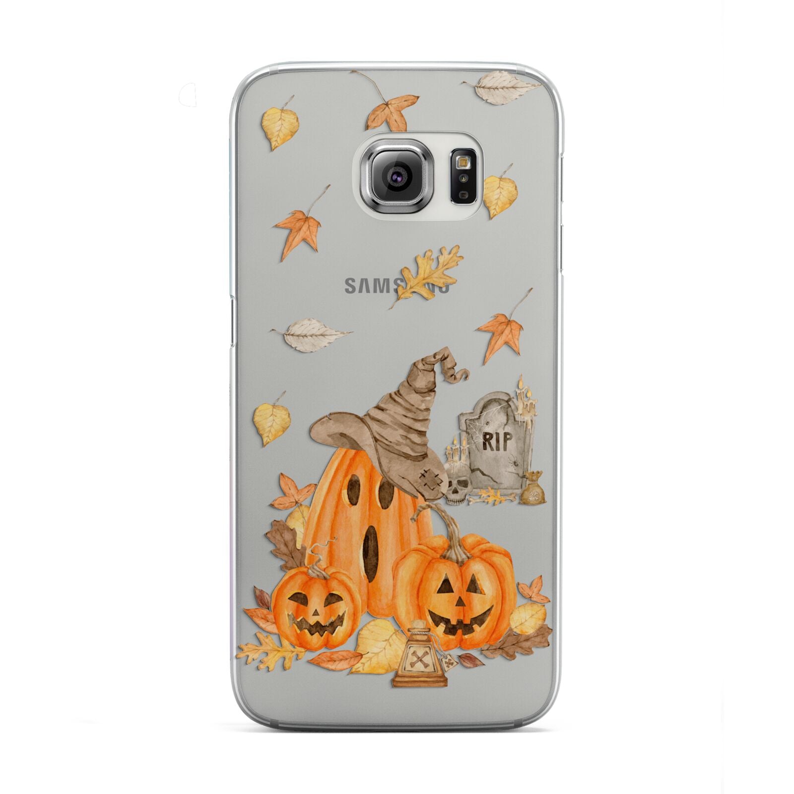 Pumpkin Graveyard Samsung Galaxy S6 Edge Case