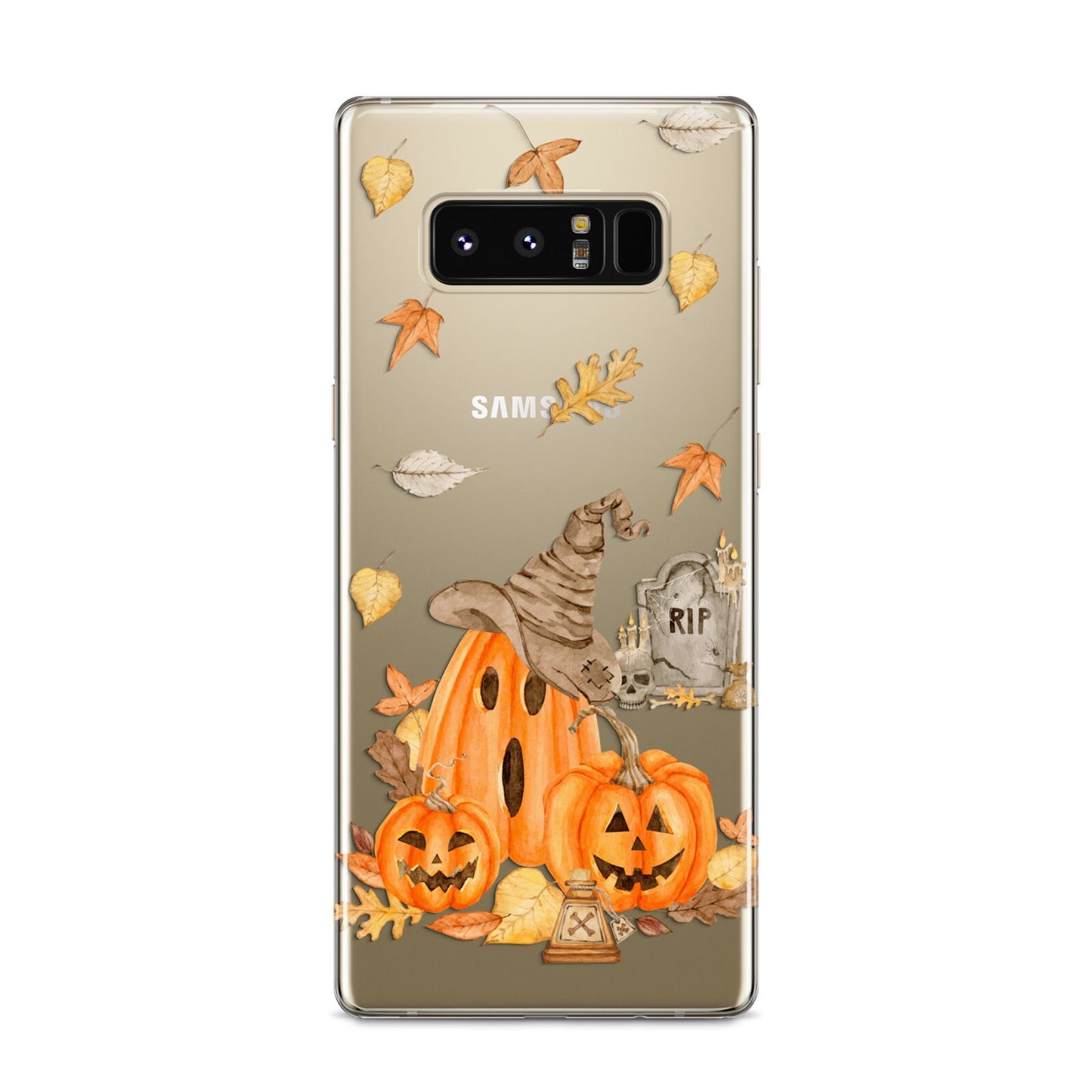 Pumpkin Graveyard Samsung Galaxy S8 Case