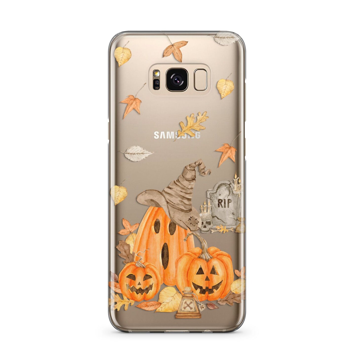 Pumpkin Graveyard Samsung Galaxy S8 Plus Case