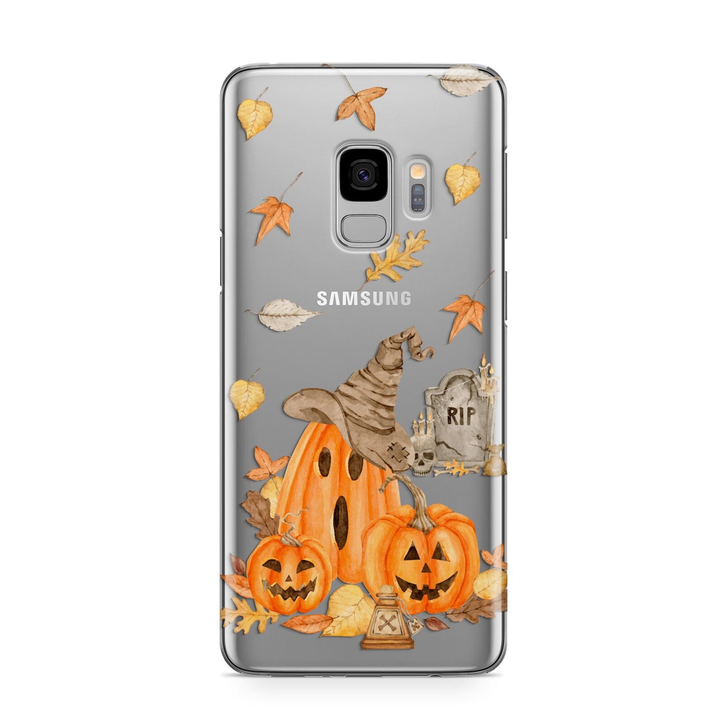 Pumpkin Graveyard Samsung Galaxy S9 Case