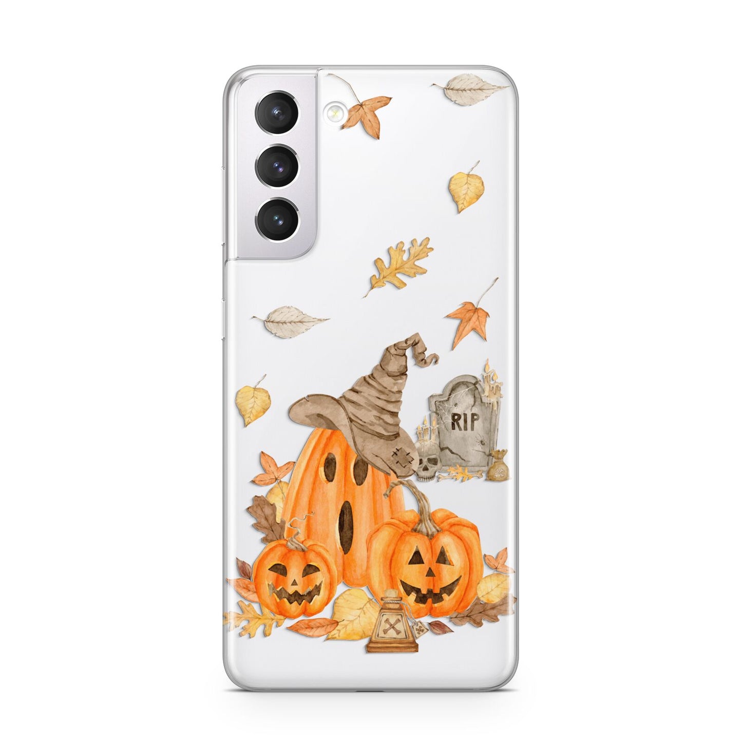 Pumpkin Graveyard Samsung S21 Case