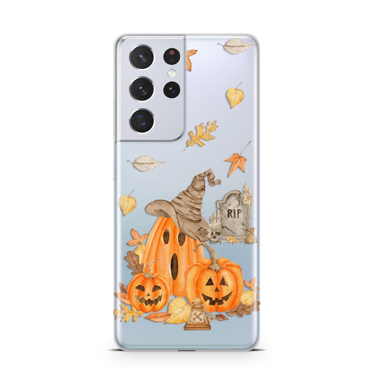 Pumpkin Graveyard Samsung S21 Ultra Case