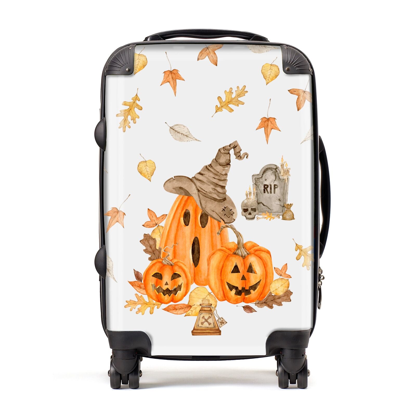 Pumpkin Graveyard Suitcase