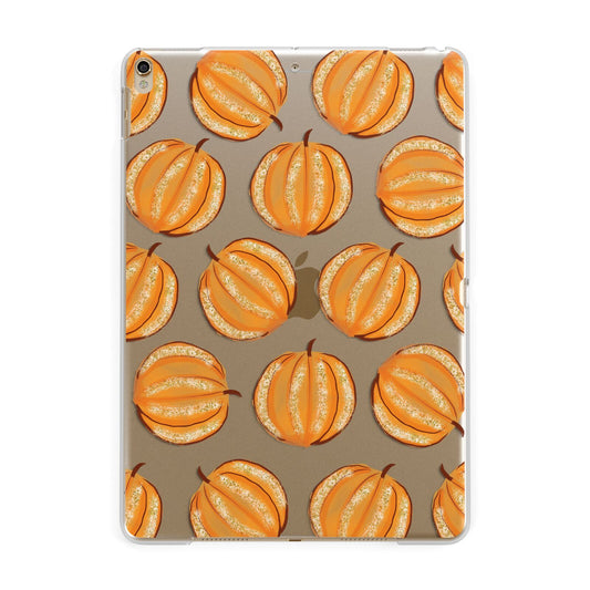 Pumpkin Halloween Apple iPad Gold Case