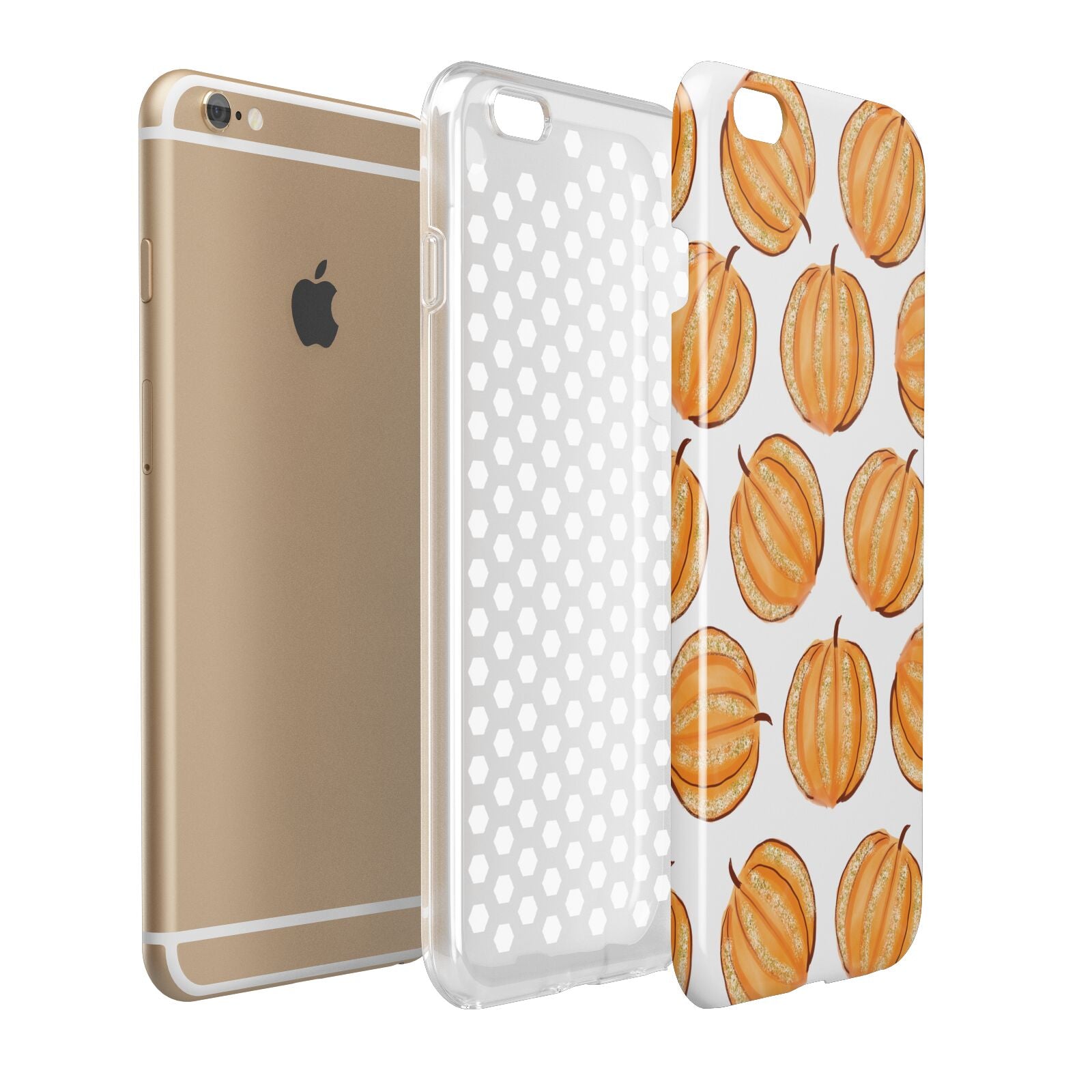 Pumpkin Halloween Apple iPhone 6 Plus 3D Tough Case Expand Detail Image