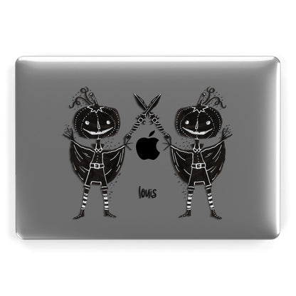 Pumpkin Head Personalised Apple MacBook Case