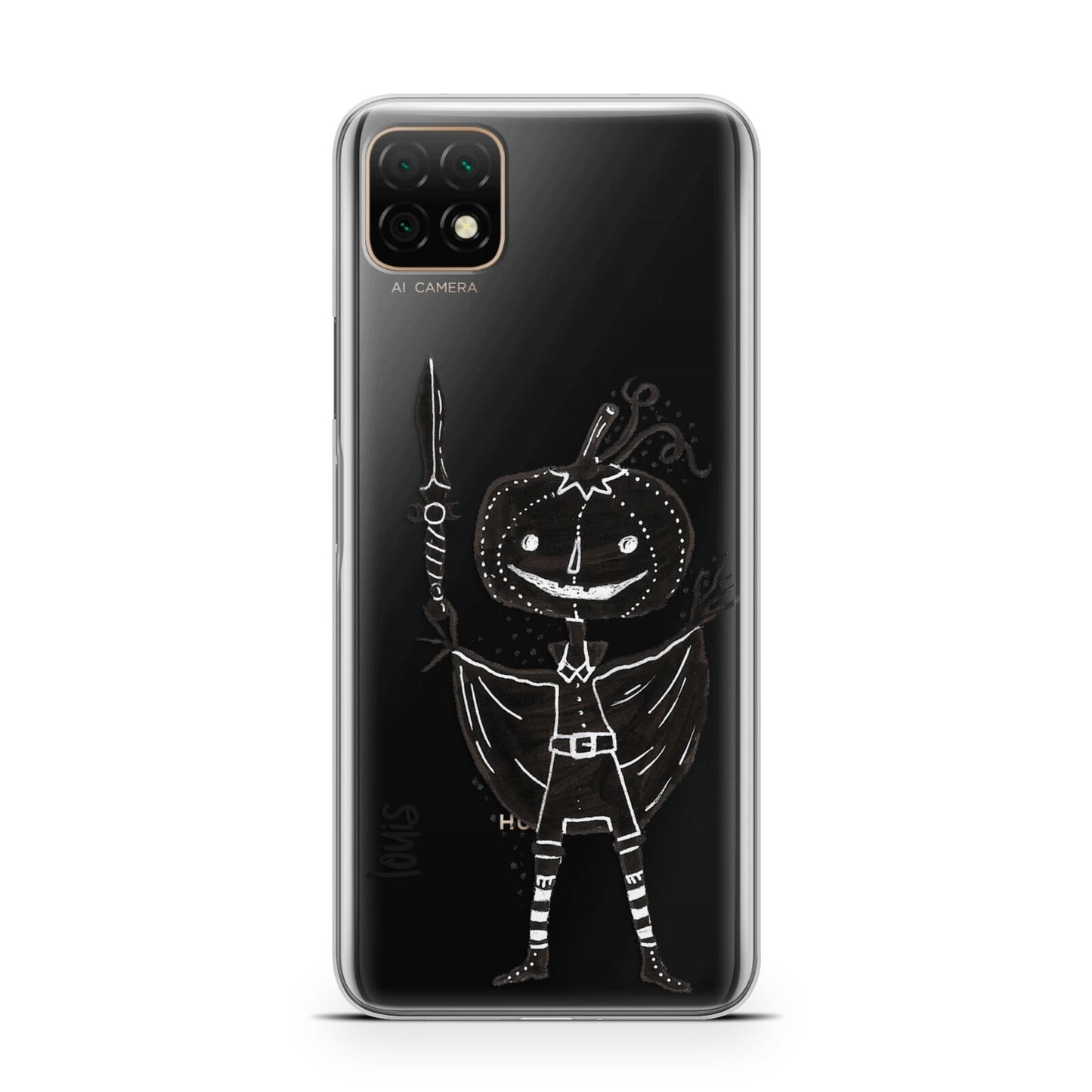 Pumpkin Head Personalised Huawei Enjoy 20 Phone Case