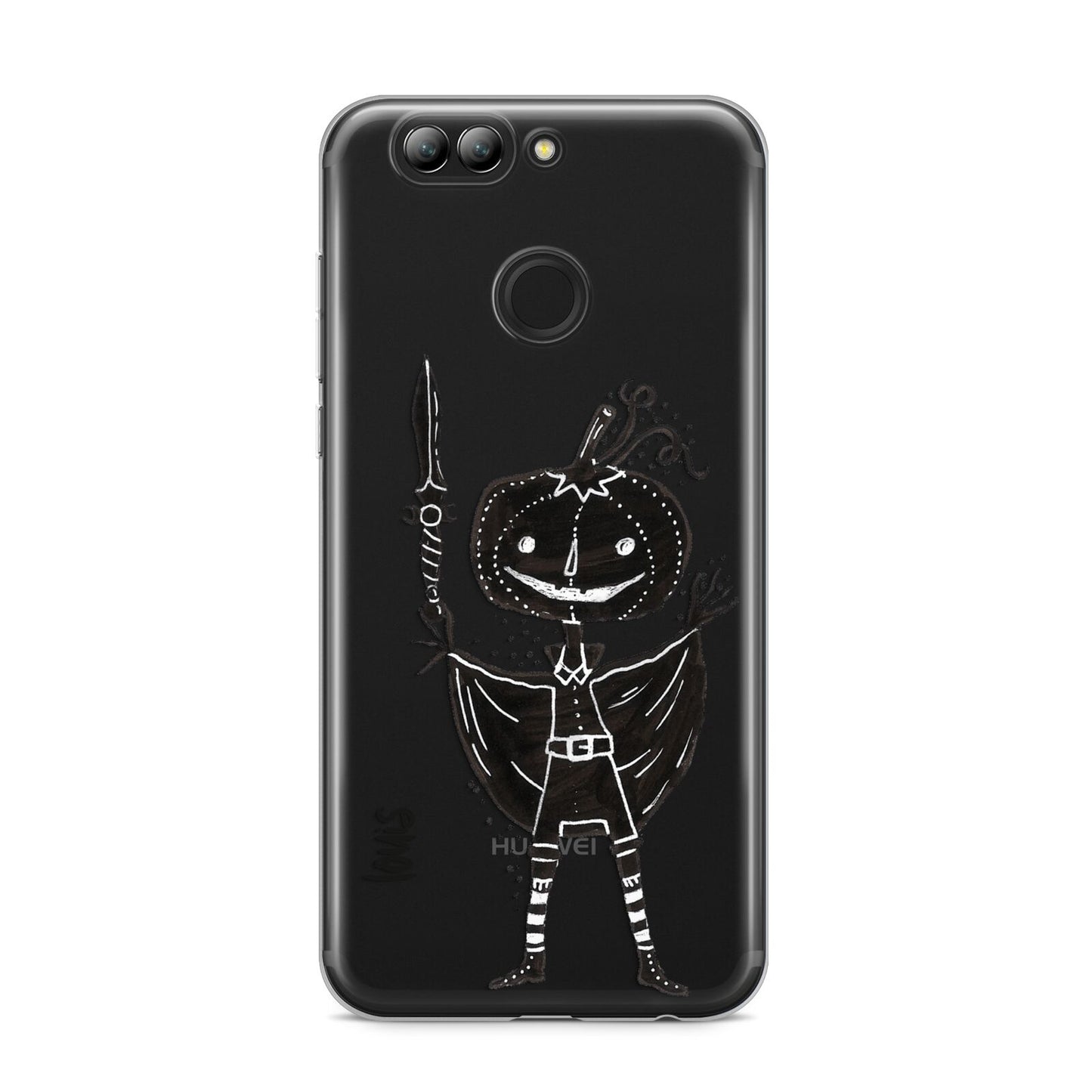 Pumpkin Head Personalised Huawei Nova 2s Phone Case