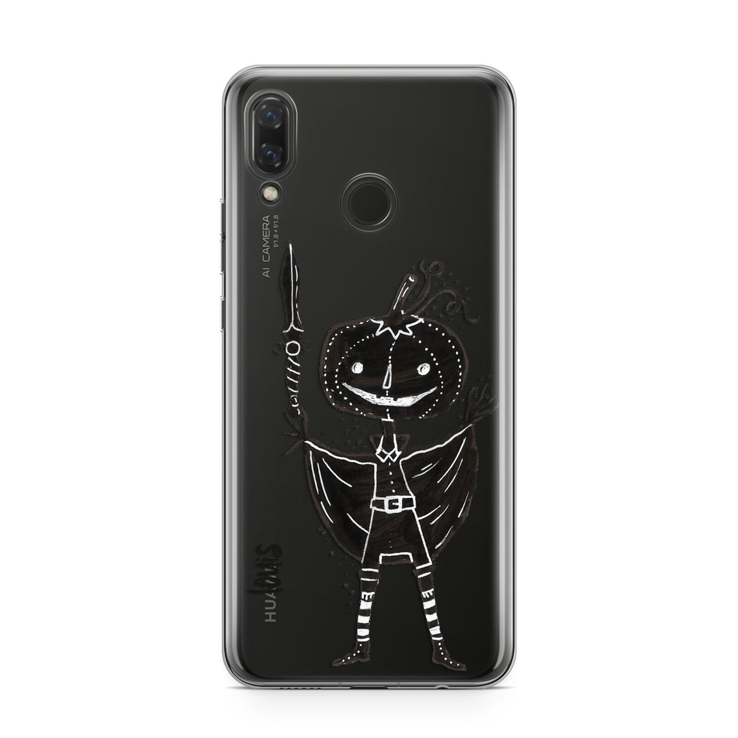 Pumpkin Head Personalised Huawei Nova 3 Phone Case