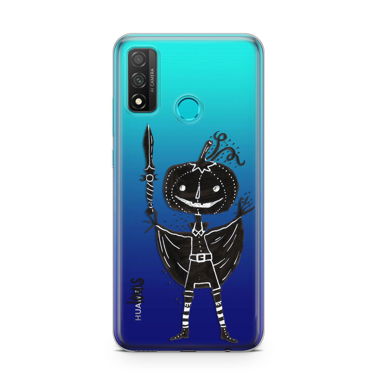 Pumpkin Head Personalised Huawei P Smart 2020